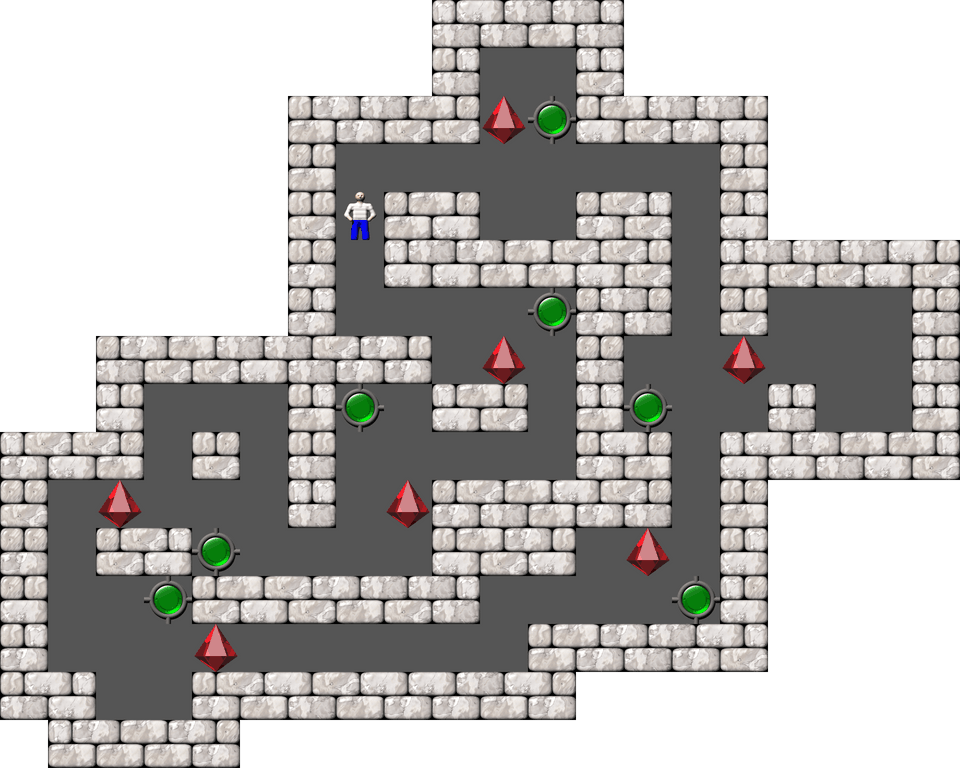 Sokoban York Shen Collection level 628